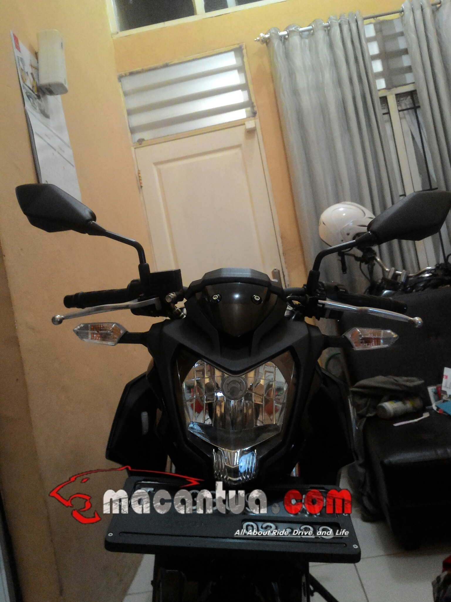 Modifikasi Bikin Kawasaki Z250 SL Mu Ga Pake Koyo Pindah Posisi