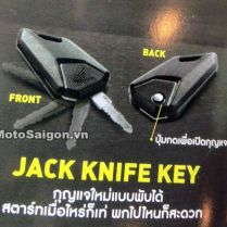Honda MSX 125 Facelift 2016 jack knife keys